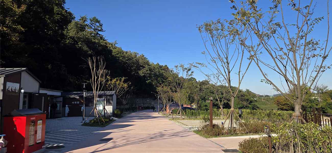 대운산하늘숲야영장 전경1