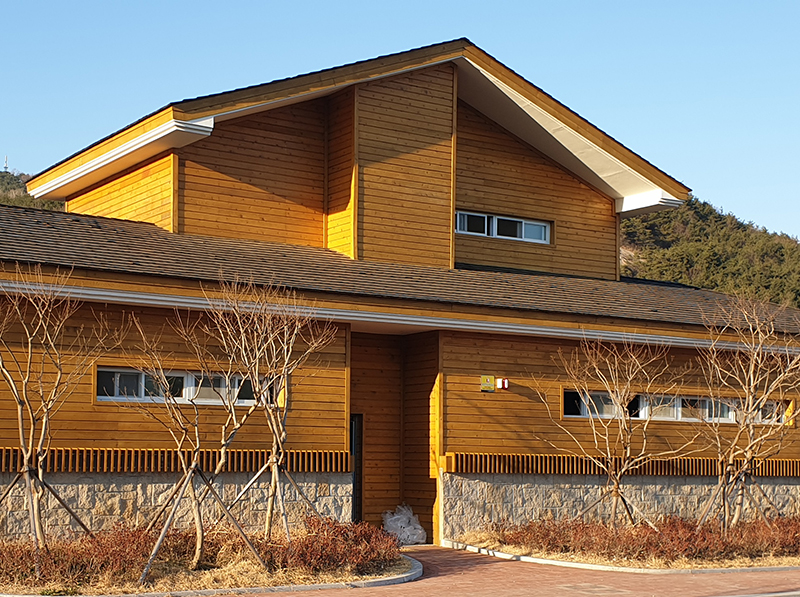 작천정달빛야영장 전경