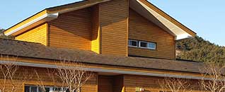 작천정달빛야영장 전경