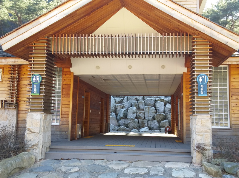 작천정별빛야영장 전경