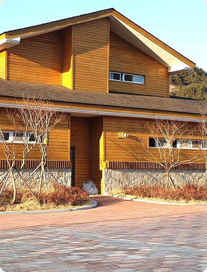 작천정달빛야영장 전경